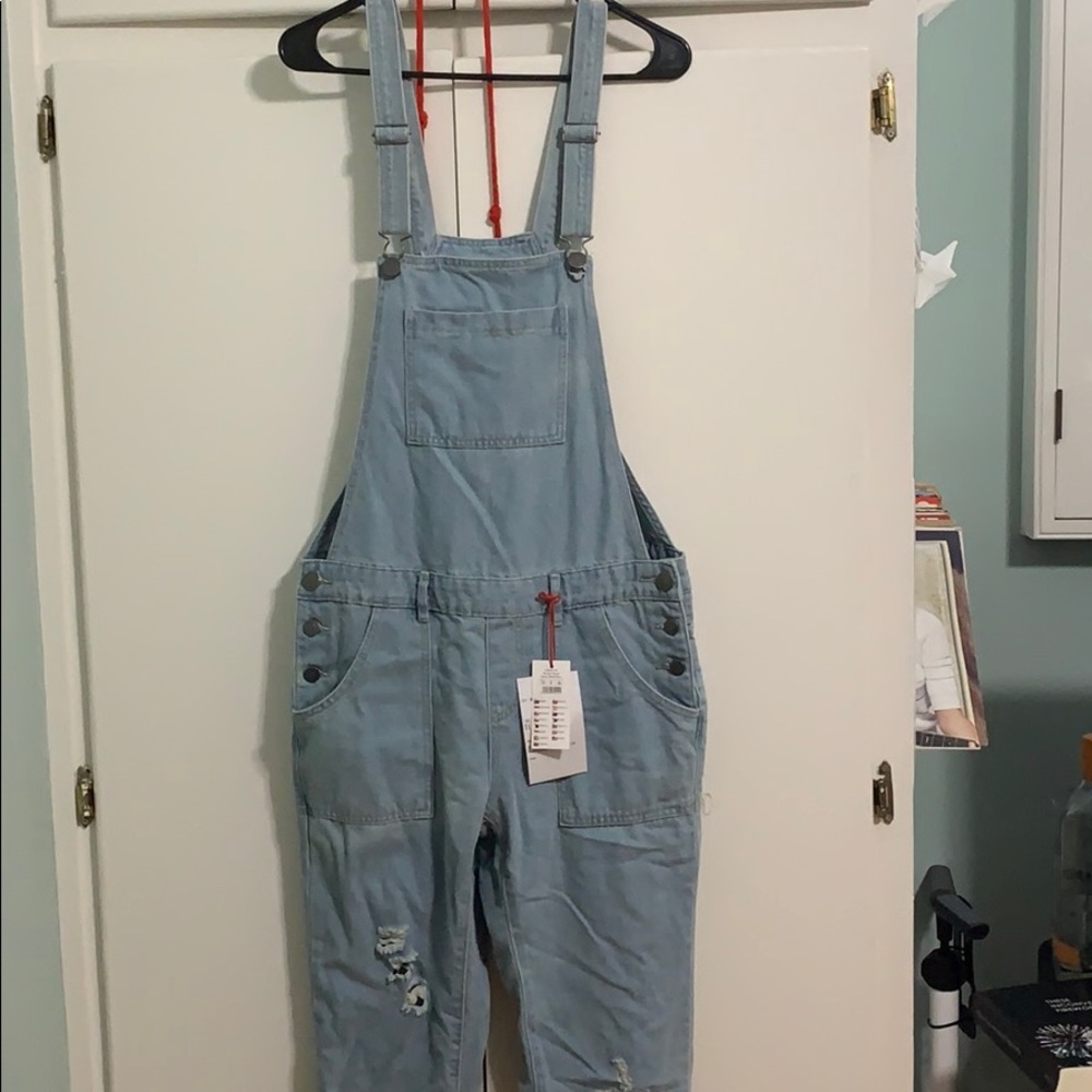 Jean overalls!